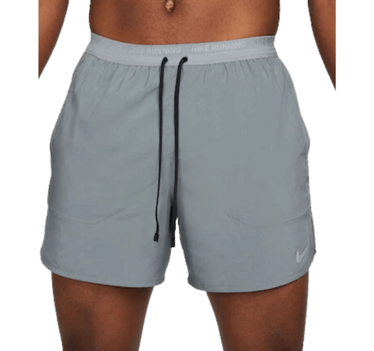 Nike Running Flex Stride 5 Inch Shorts - Smoke Grey - Active Vault