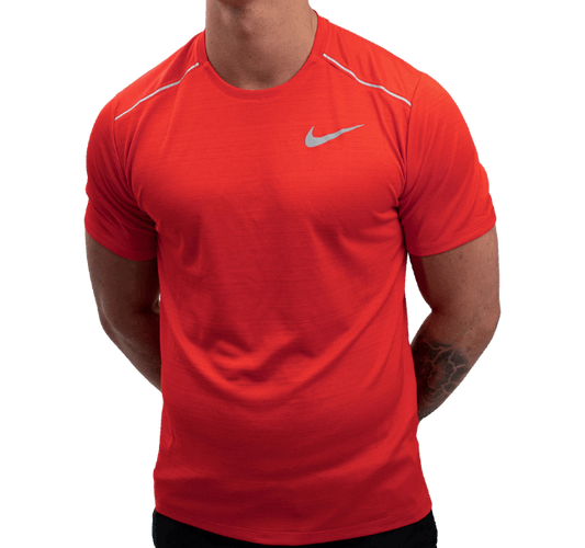 Nike Miler 1.0 T-Shirt - Chile Red - Active Vault