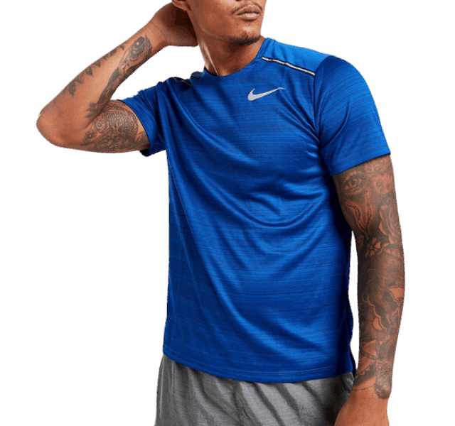 Nike Miler 1.0 T-Shirt - Royal Blue - Active Vault