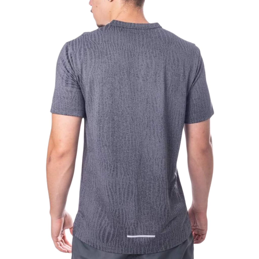 Nike Jacquard Miler 1.0 T-Shirt - Iron Grey - Active Vault