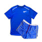 Nike Miler 1.0 T-Shirt and Brief Lined 5" Run Division Shorts Set - Royal Blue - Active Vault