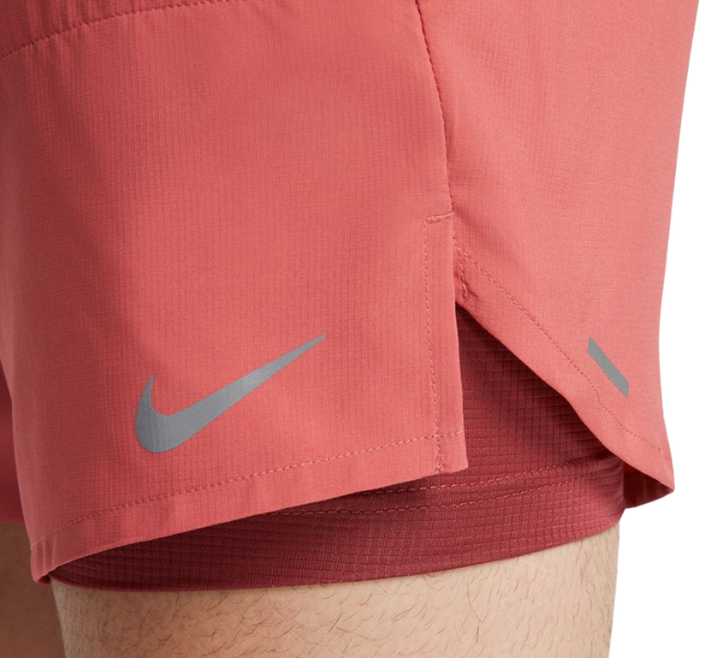 Nike Dri-FIT Miler 2.0 T-Shirt and Flex Stride 2in1 Shorts Set - Pink (Adobe) - Active Vault