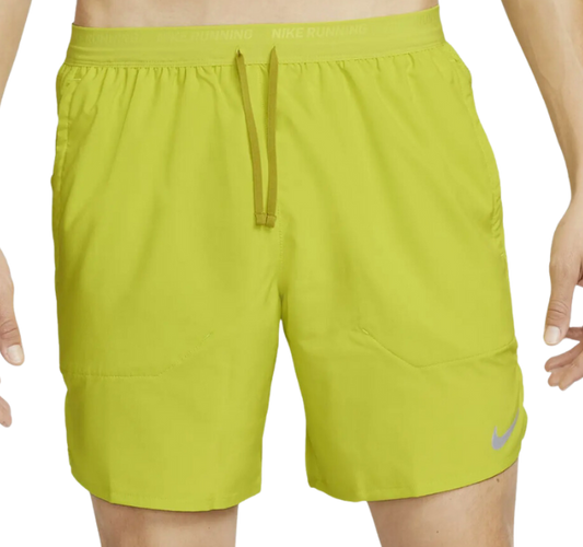 Nike Running Flex Stride 5 Inch Shorts - Bright Cactus - Active Vault