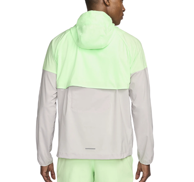 Nike windrunner green and white on sale