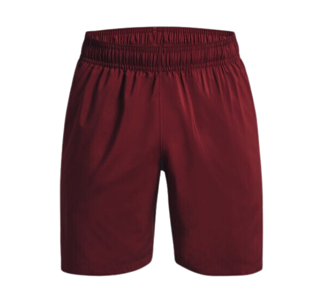 Under Armour Woven 7 Inch Graphic Shorts - Dark Maroon