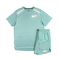 Nike 1.0 Miler and Flex Stride Shorts Set - Mineral Green