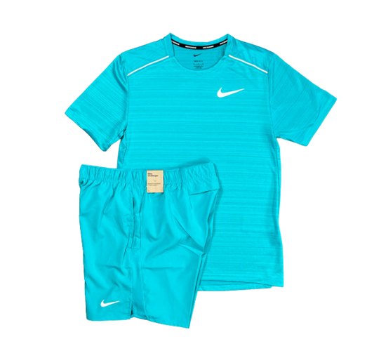Nike 1.0 Miler and Challenger Shorts Set - Dusty Cactus - Active Vault
