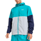 Under Armour Seamless Wave T-Shirt - Windrunner - Speedpocket Shorts Outfit - Blue