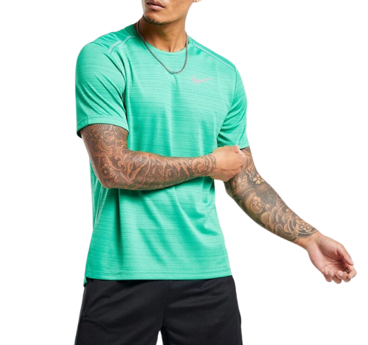 Nike 1.0 Miler T-Shirt - Stadium Green - Active Vault