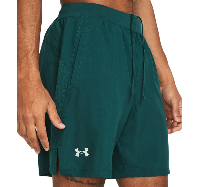 Under Armour Tech Vent Geode T-Shirt and Launch 7 Inch Shorts Set - Hydro Teal - Active Vault