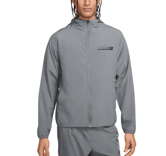 Nike Form GFX Windrunner Running Jacket - Smoke Grey - Active Vault