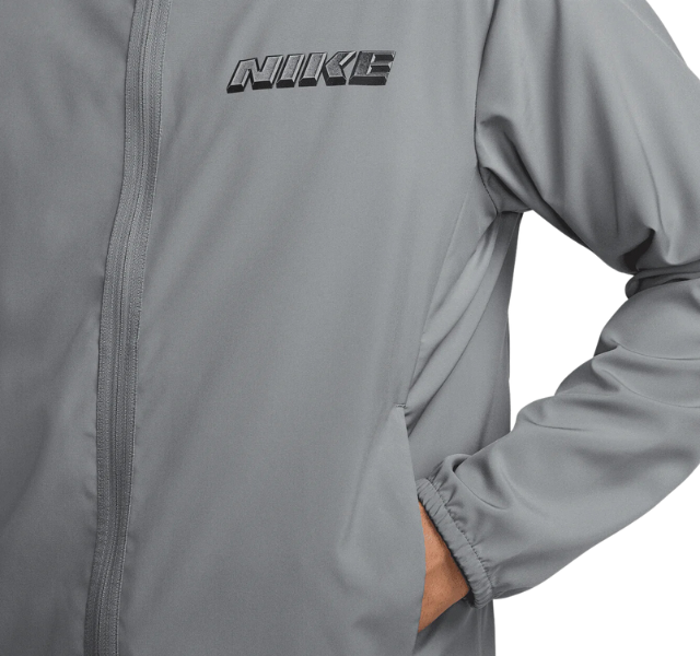 Nike Form GFX Windrunner Running Jacket - Smoke Grey - Active Vault