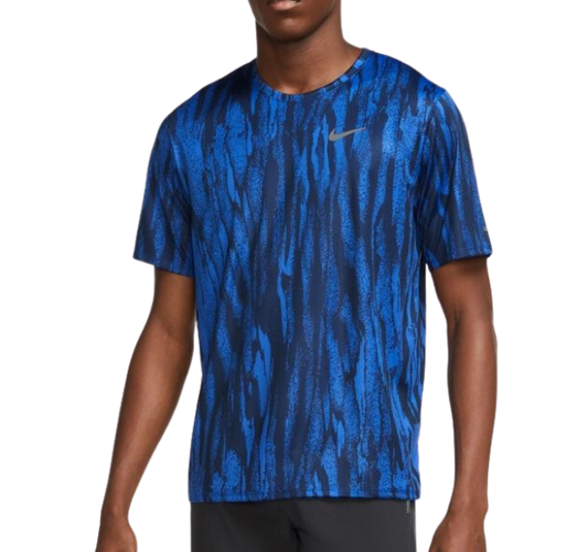 Nike Dri-FIT Wild Run Miler 2.0 T-Shirt - Blue Camo - Active Vault