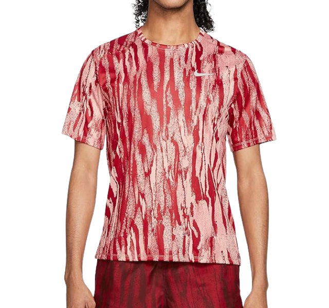 Nike Dri-FIT Wild Run Miler 2.0 T-Shirt - Red Camo - Active Vault