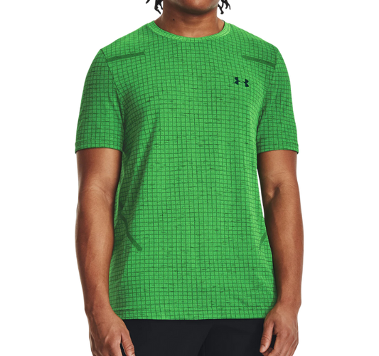 Under Armour Seamless Grid T-Shirt - Green