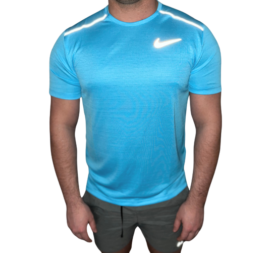Nike 1.0 Miler T-Shirt - Baltic Blue - Active Vault