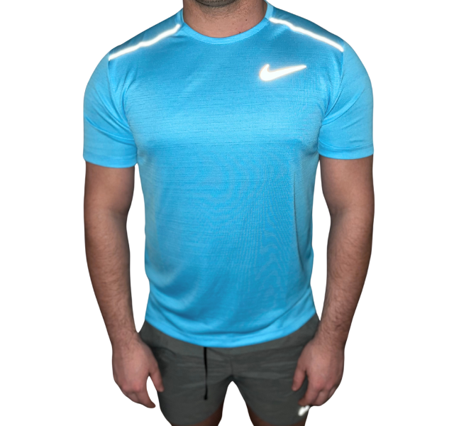 Nike 1.0 Miler and Challenger Shorts Set - Baltic Blue - Active Vault