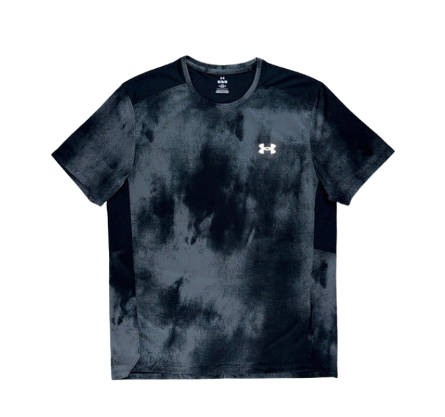 Under Armour Speed Stride Printed T-Shirt - Black/Grey Camo