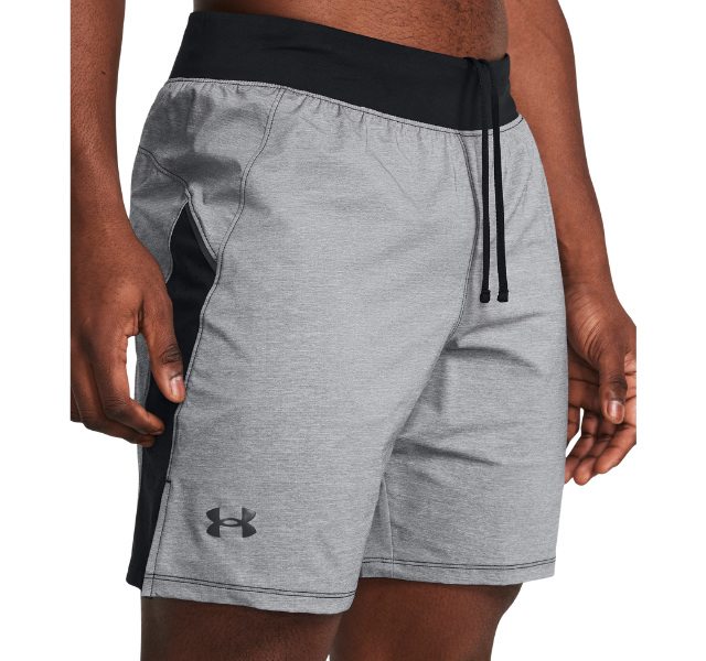 Under Armour Launch Pro 7 Inch Shorts - Heather Grey/Black