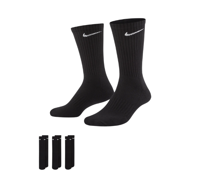 Nike Everyday Cushioned Socks - Black