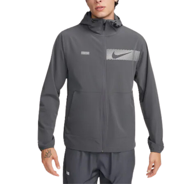 Nike Unlimited Flash Repel Hooded Windrunner Jacket - Iron Grey - Active Vault