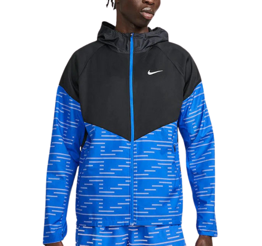 Nike Run Division Windrunner Running Jacket - Reflective Blue - Active Vault