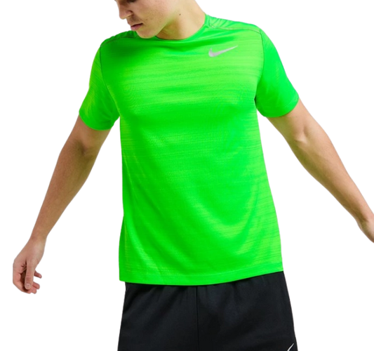 Nike Miler 1.0 T-Shirt - Green Strike