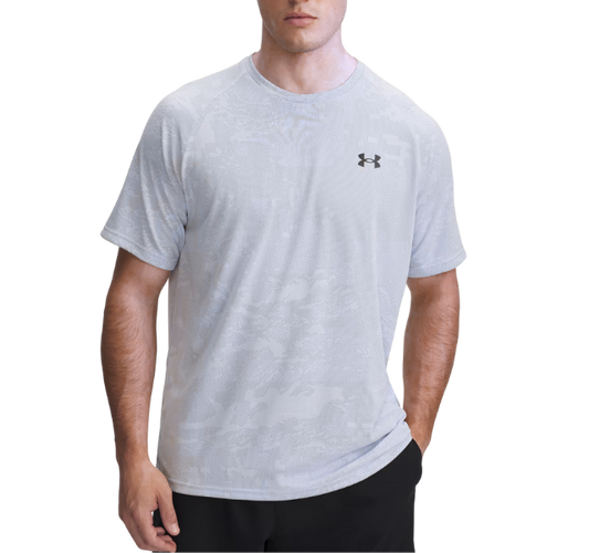 Under Armour Velocity Jacquard Camo T-Shirt - Cool White