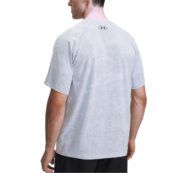 Under Armour Velocity Jacquard Camo T-Shirt - Cool White