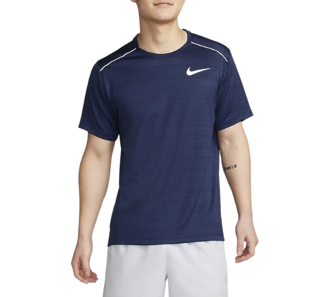 Nike Miler 1.0 T-Shirt - Navy