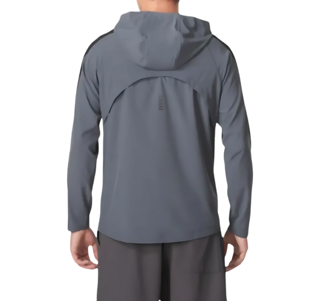 Under Armour "Out Run The Storm" Running Jacket - Grey/Black