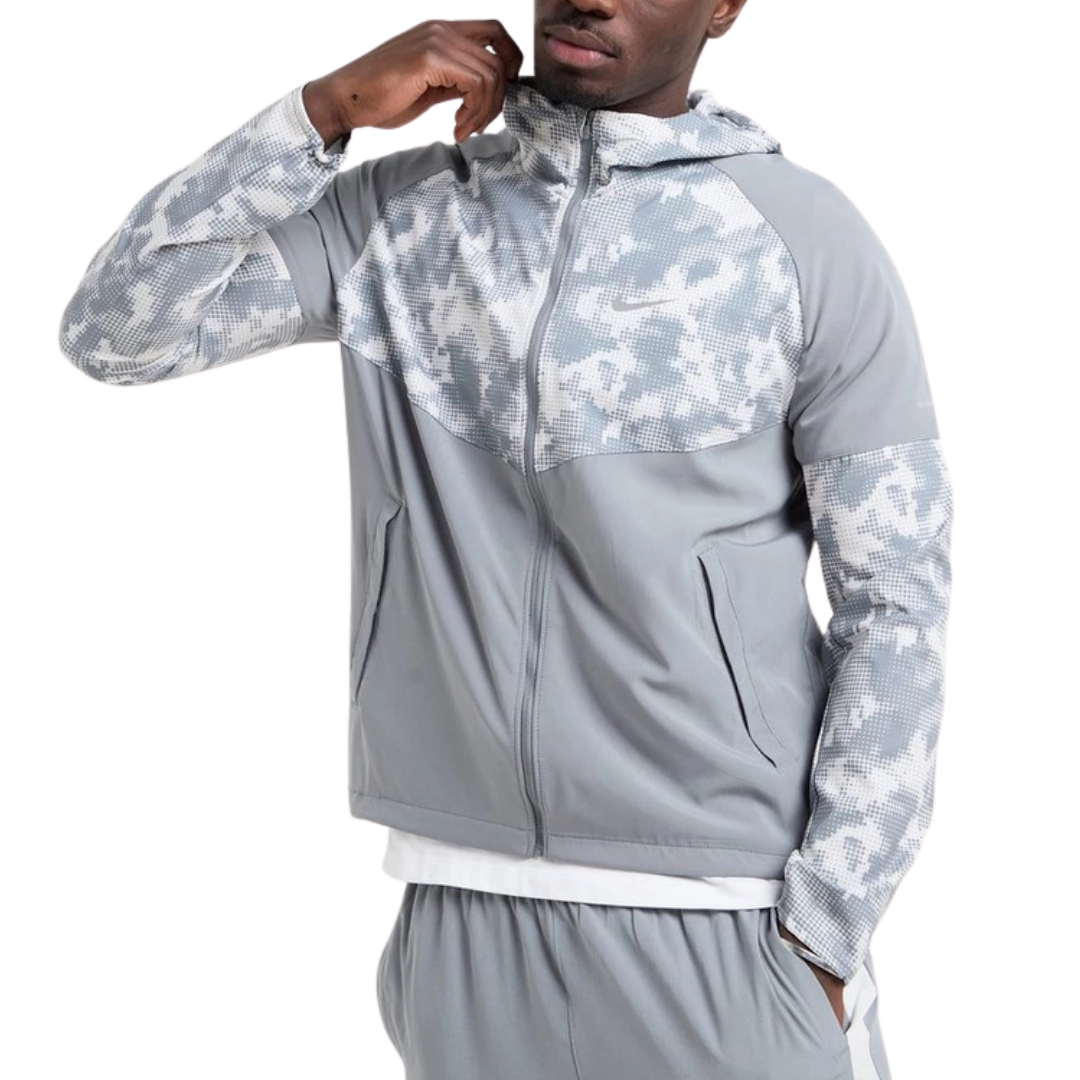 Nike Windrunner Running Jacket - Cool Grey Camo
