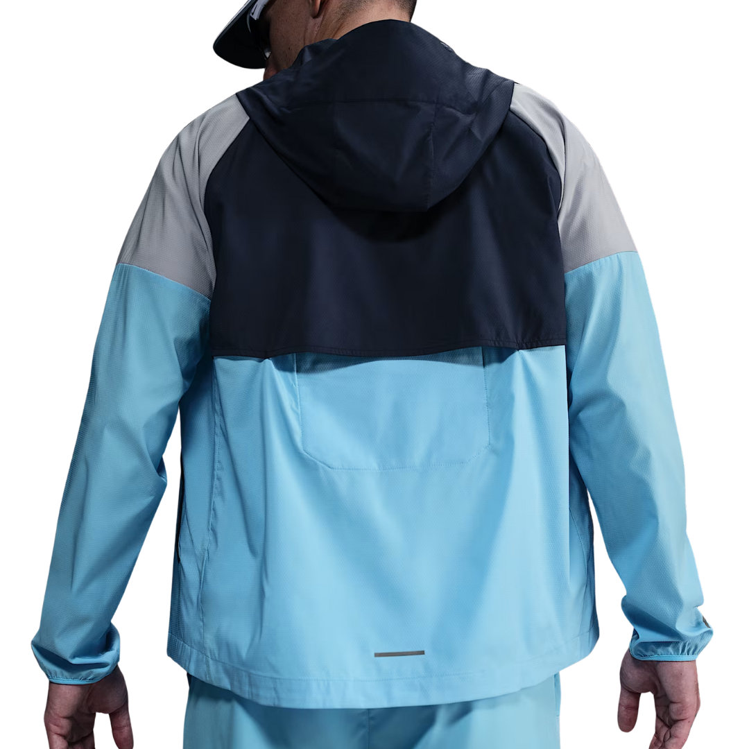 Nike Windrunner Running Jacket - Obsidian Navy/Aquarius Blue