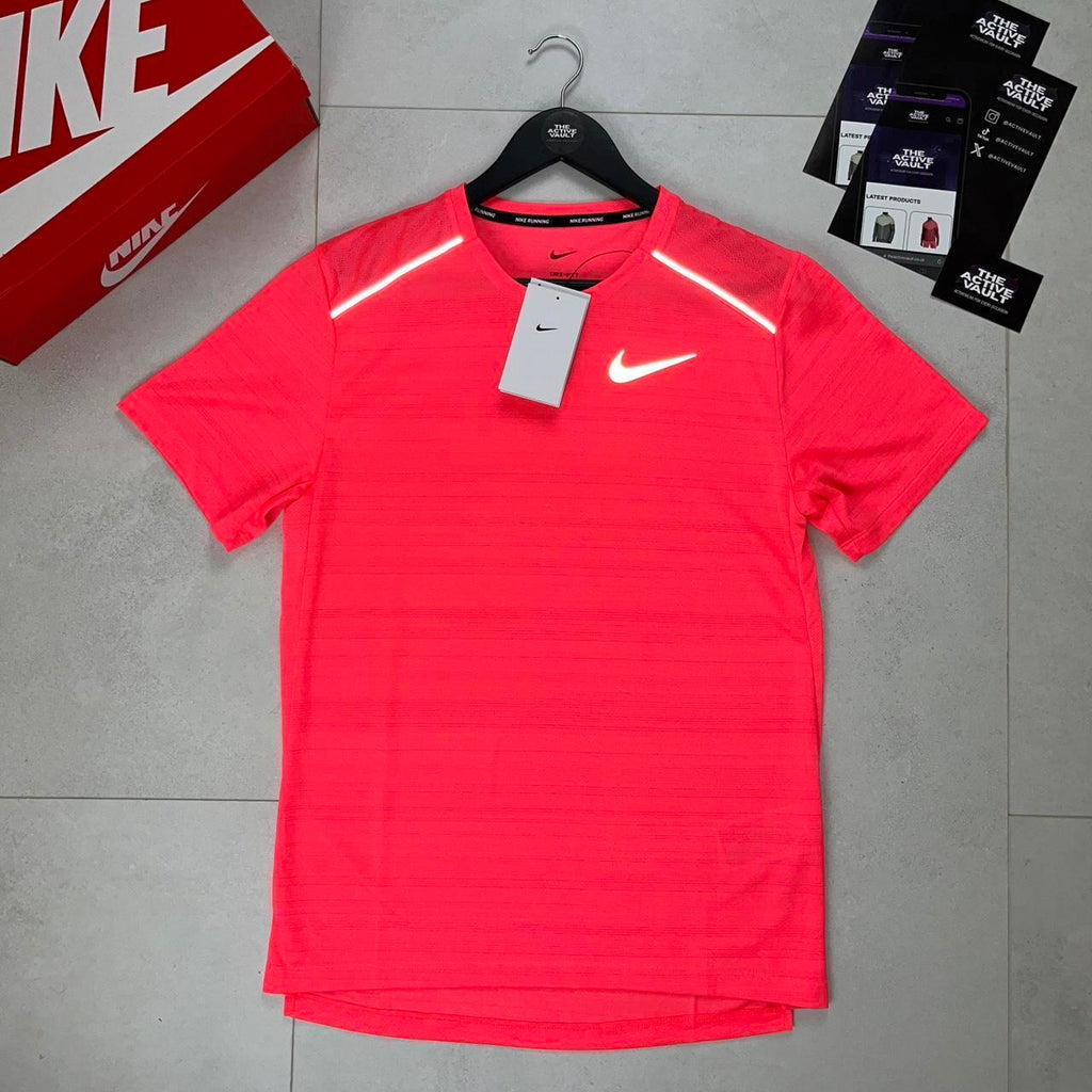 Nike Miler 1.0 T-Shirt - Hot Punch