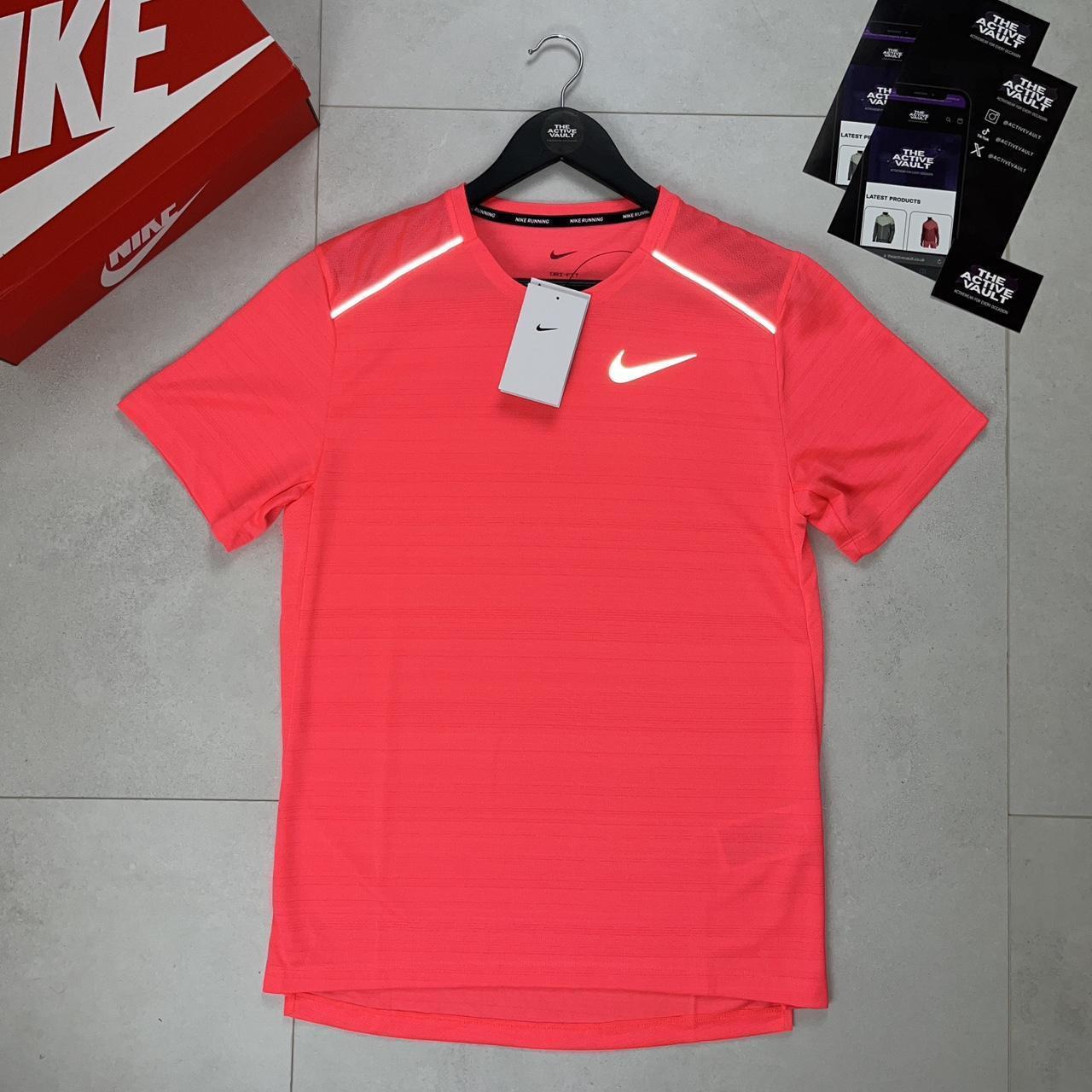 Nike Miler 1.0 T-Shirt - Hot Punch