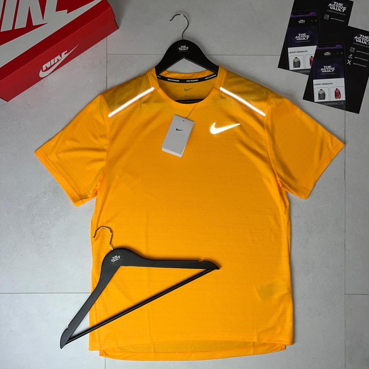 Nike Miler 1.0 T-Shirt - Orange Sundial