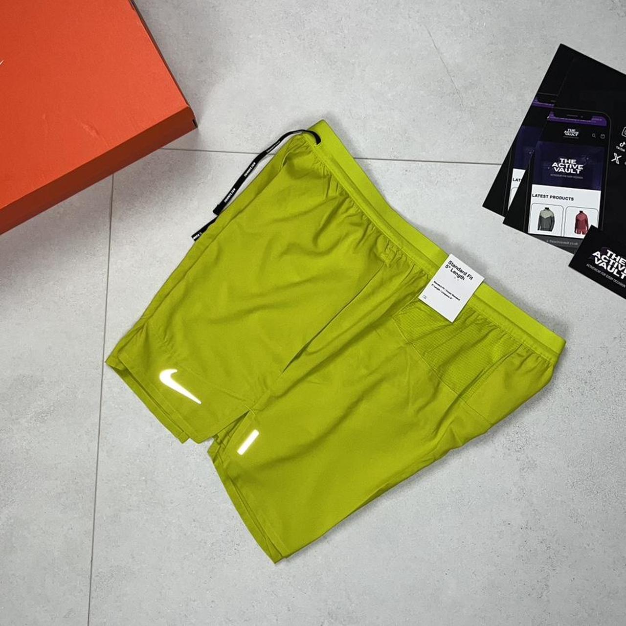Nike Running Flex Stride 5 Inch Shorts - Bright Cactus - Active Vault