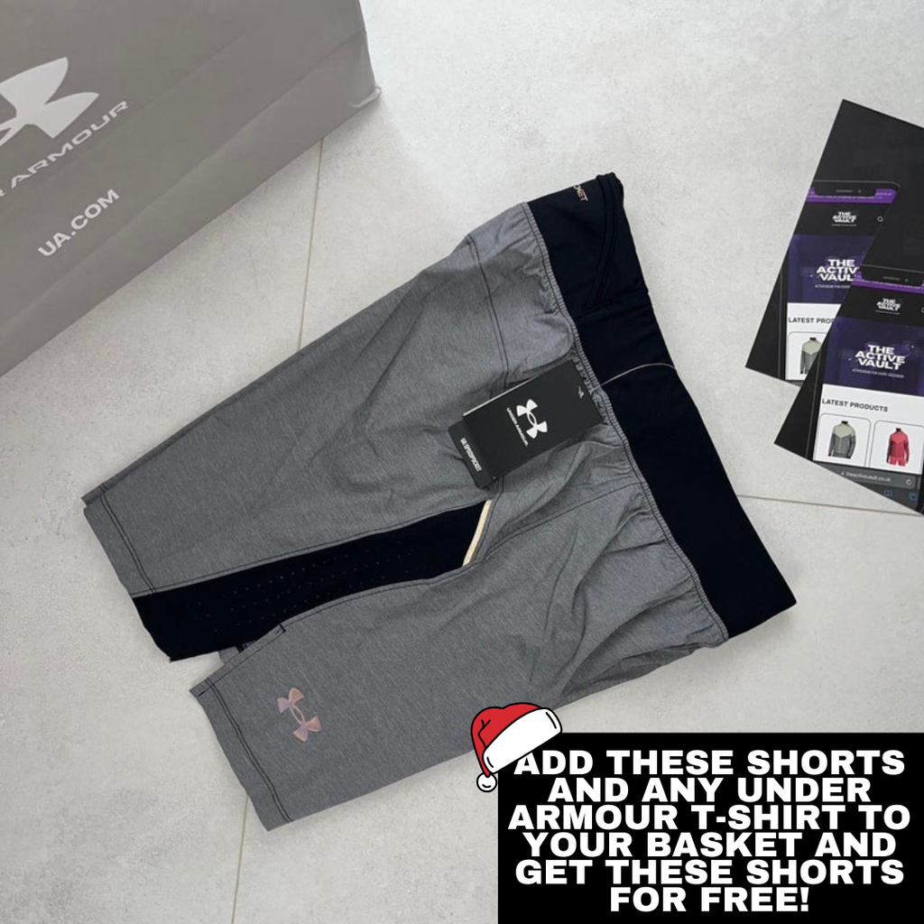 Under Armour Launch Pro 7 Inch Shorts - Heather Grey/Black