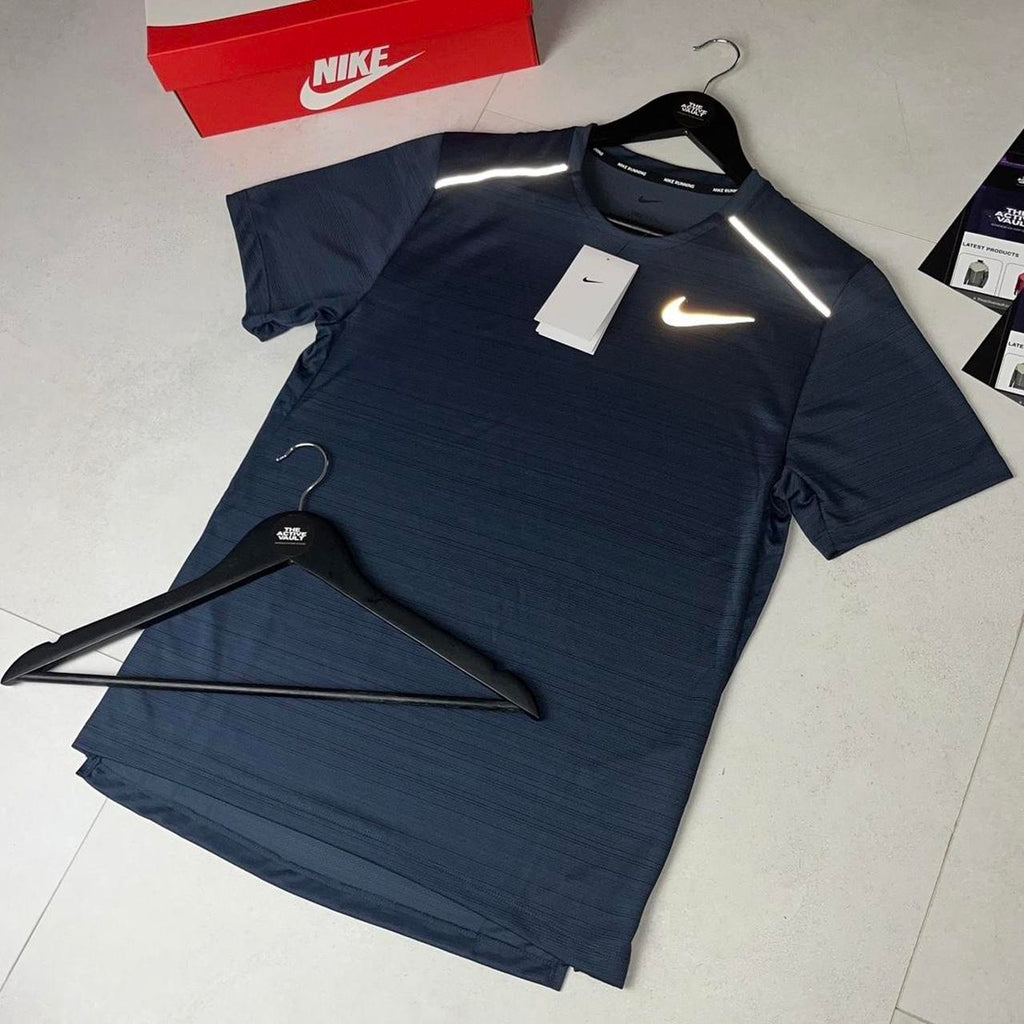 Nike Miler 1.0 T-Shirt - Thunder Blue (Navy)