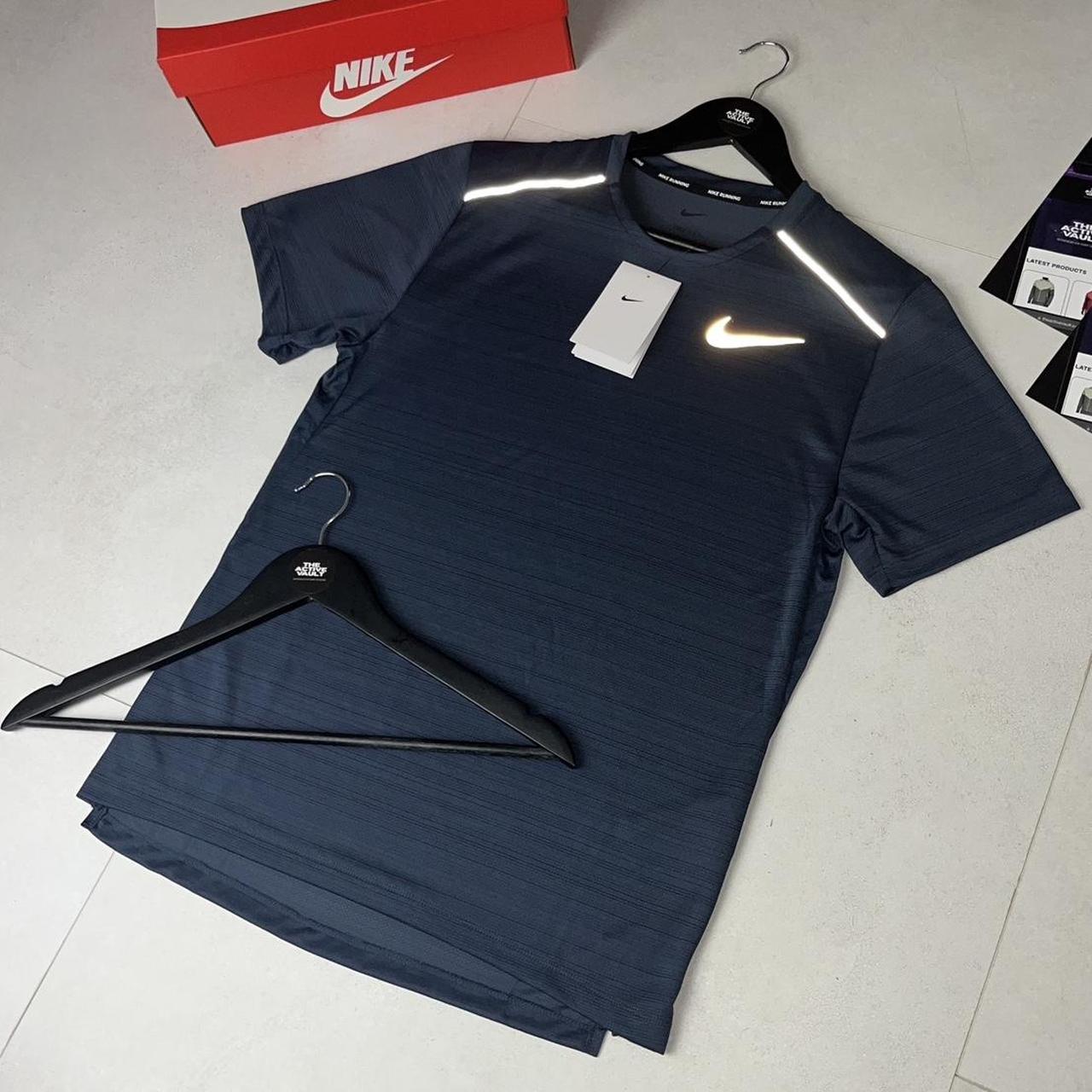 Nike Miler 1.0 T-Shirt - Thunder Blue (Navy)