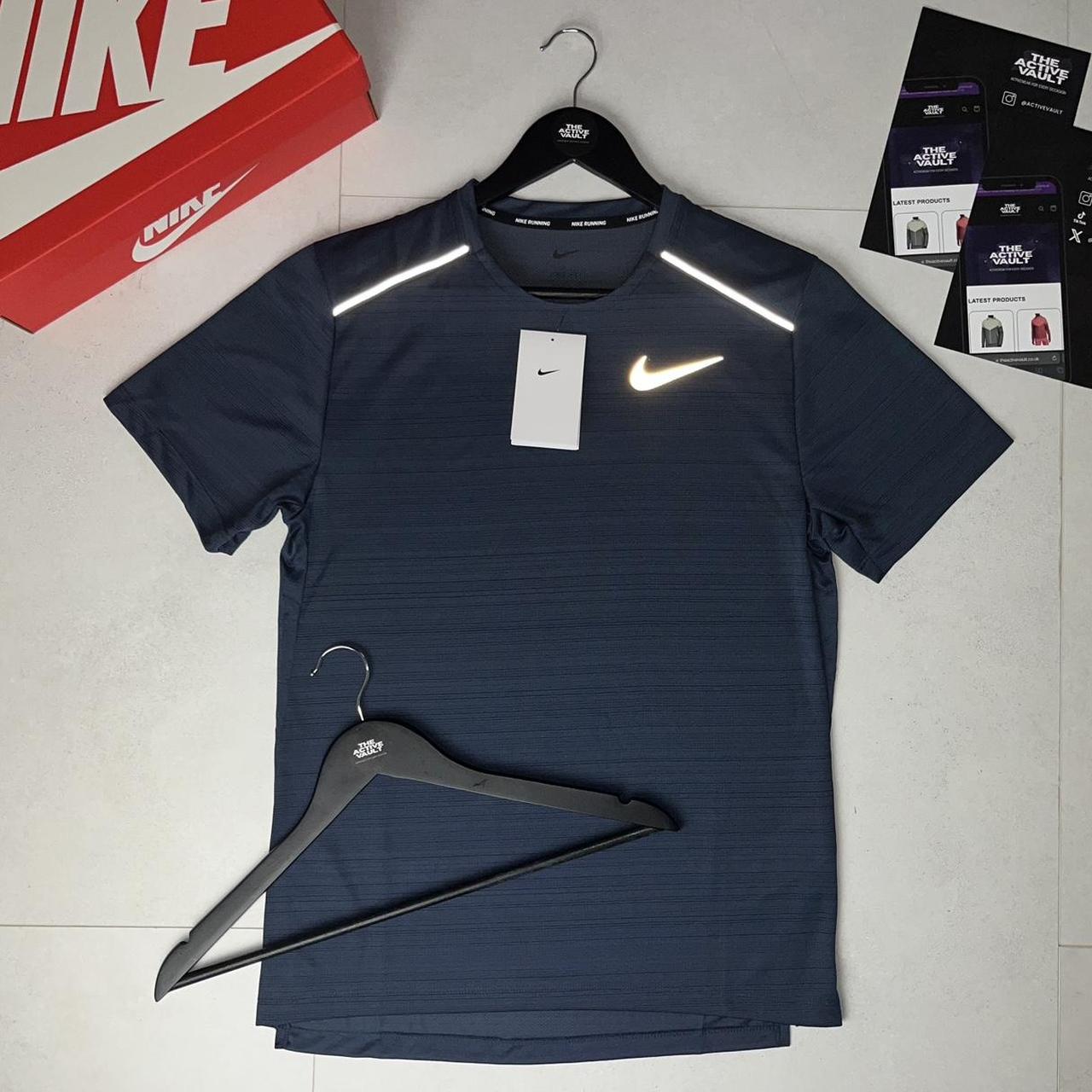 Nike Miler 1.0 T-Shirt - Thunder Blue (Navy)
