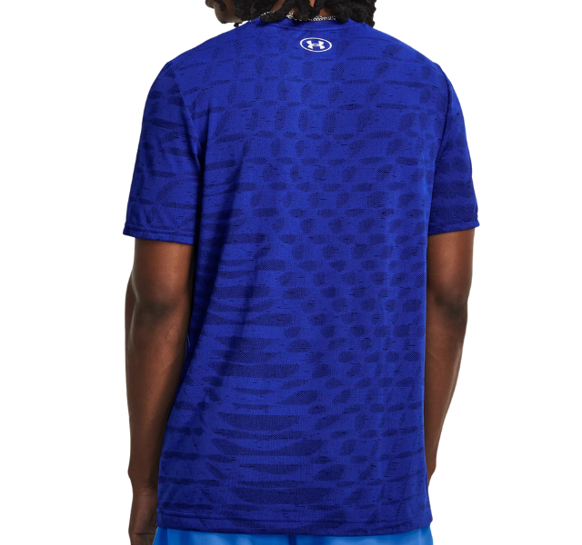 Under Armour Seamless Ripple T-Shirt - Royal Blue - Active Vault