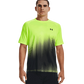 Under Armour Tech Fade T-Shirt and Launch Short Set - Lime Surge/Black - Active Vault