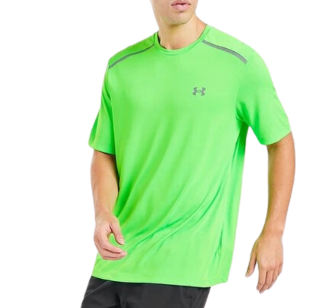 Under Armour Reflective Tech T-Shirt - Green - Active Vault