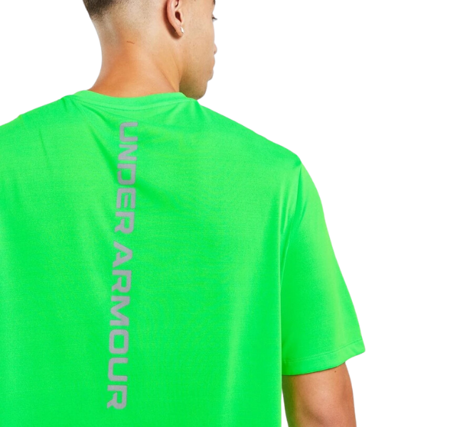 Under Armour Reflective Tech T-Shirt - Green - Active Vault