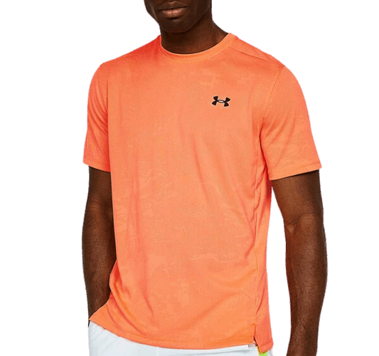 Under Armour Tech Vent SS T-Shirt - Orange Blast - Active Vault