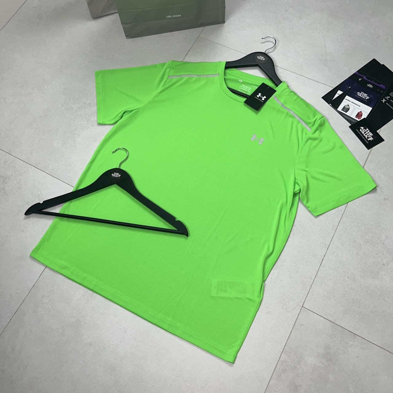 Under Armour Reflective Tech T-Shirt - Green - Active Vault