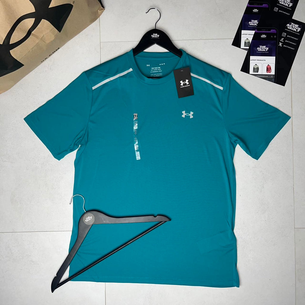 Under Armour Reflective Tech T-Shirt - Teal