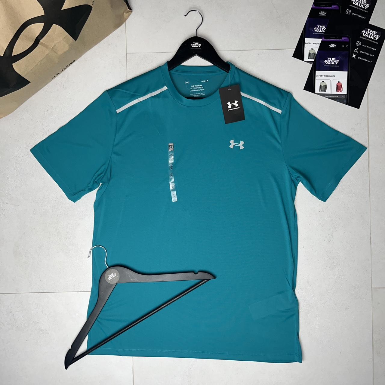 Under Armour Reflective Tech T-Shirt - Teal