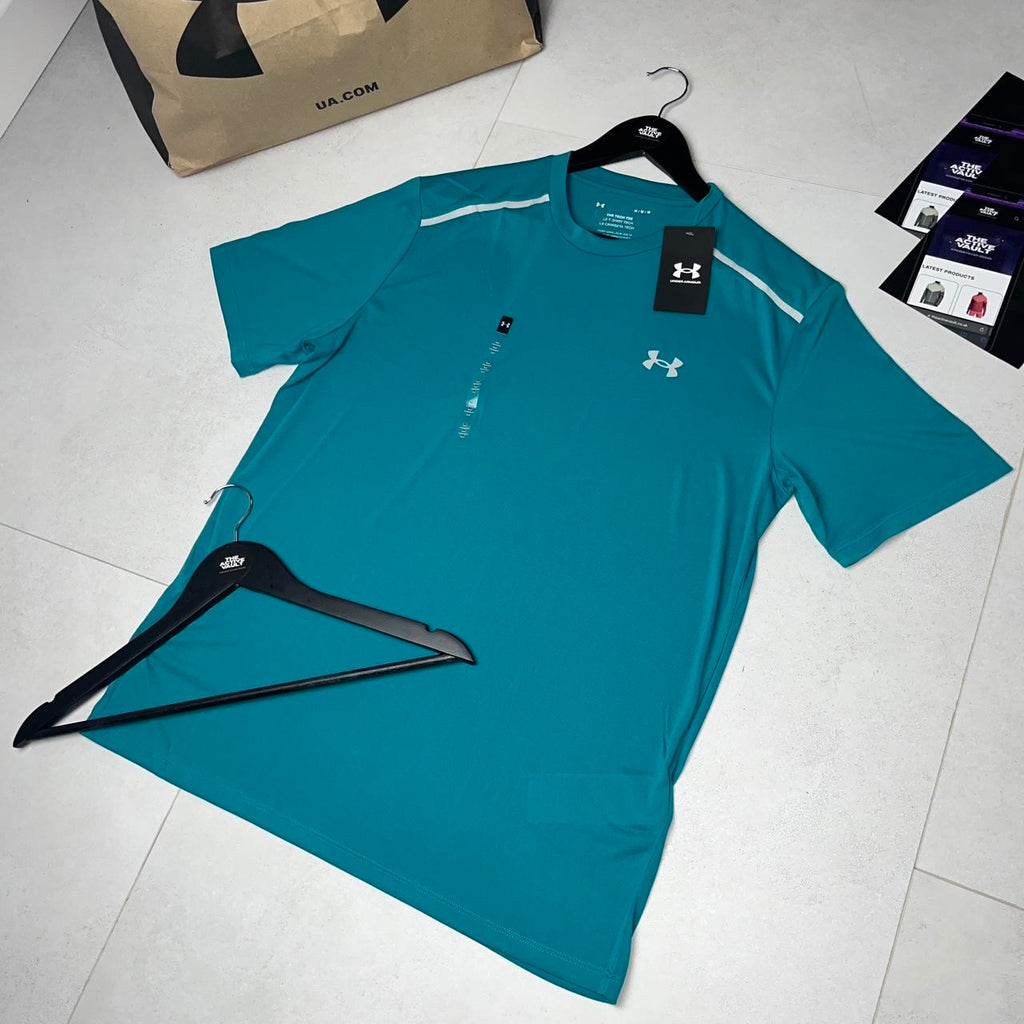 Under Armour Reflective Tech T-Shirt - Teal